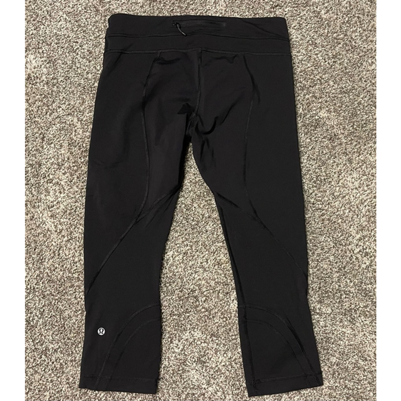 lululemon athletica Pants - Lululemon Inspire Crop II, Luxtreme, Size 8, 21.5” Inseam, Black, VGUC